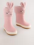 Резиновые сапоги Next, розовый - фото 3