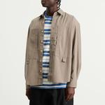 Рубашка с петлей для кармана Frizmworks, серый - фото 2