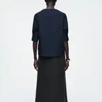 COS Рубашка Women's Navy Blue - фото 5