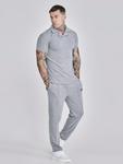 Футболка SikSilk, mottled grey - фото 5
