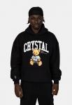 Худи CRYSTAL PARIS Hoodie, Black/Black Denim - фото