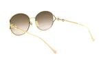 GUCCI Круглые солнцезащитные очки, Gold - фото 8