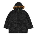 Парка Supreme Washed Flight Satin N-3B Parka, Black - фото