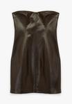 Платье Koton Shift dress, Brown - фото 4