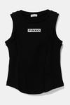 Детский топ Pinko, черный - фото