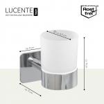 Bremermann Подставка для стакана LUCENTE Tape, нержавеющая сталь - фото 7