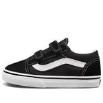 Кеды Vans Old Skool V Toddler 'Black', черный - фото