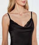 Атласное платье Адель Guess Jeans, черный - фото 4