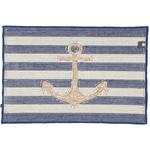 Коврик для ванны Rhomtuft, 60x90 см, синий - фото 2