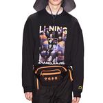 Свитер Li-Ning New York Fashion Week Loose Pullover 'Black Multi', черный - фото 3