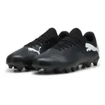 Футбольные бутсы Puma Future 7 Play FG/AG, черный - фото