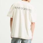 Футболка с логотипом Eresa u autograph Acne Studios, белый - фото 3