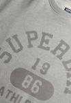 Толстовка Superdry & Co ATHLETIC ESSENTIALS CREW, Grey Marl/Dark Grey - фото 6