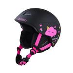 Шлем Cairn ANDROMED J ski, черный, розовый, облако - фото