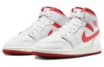 Jordan Mid SE White Dune Red GS - фото 4