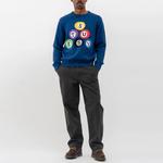 Свитер унисекс Stussy, темно-синий - фото 3