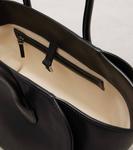 Кожаная сумка-тоут Marlo 12 The Row, Black Ans - фото 3