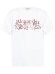 Alexander McQueen футболка с логотипом, белый - фото