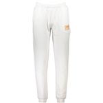 Белые хлопковые брюки Cavalli Class, белый - фото