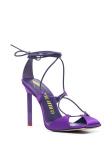 The Attico босоножки Adele 105, фиолетовый - фото 2