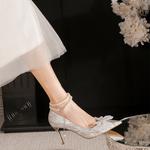 Be Good Slim Heel Туфли-лодочки на высоком каблуке, 6 см, шампань - фото 9