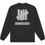 Футболка унисекс UNDEFEATED, черный - фото