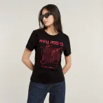 Футболка G-Star Grid Wave, черный - фото