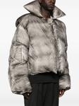 HELIOT EMIL пуховик Sculptural, серый - фото 2