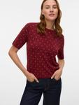 Свитер VERO MODA VMSaba, Merlot - фото 2