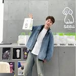 Джинсовая курка унисекс FAX FOR FMACM, черный+черный - фото 9