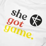 Футболка She Got Game Statement – Германия Kickz, белый - фото 4