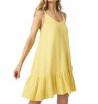 Платье-мини Gisele в цвете лютик Splendid, Buttercup - фото 4