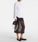 Олимпия кожаные балетки Hogan, черный - фото 3