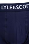 Три пары синих боксеров Lyle & Scott, синий - фото 3