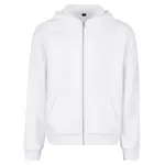 Толстовка Build Your Brand Fluffy full zip, белый - фото 3