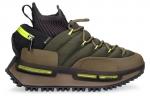 Кроссовки Adidas NMD Runner Moncler Olive Strata, зеленый - фото 2