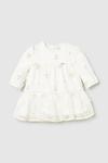 Детское платье Mayoral Newborn, бежевый - фото