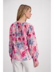 Блуза monari Langarmbluse, цвет pink gemustert - фото 3