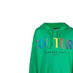 VERSACE JEANS COUTURE Зеленый мужской свитшот - фото 6