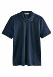 Поло Next REGULAR FIT SHORT SLEEVE, Navy/Blue - фото 5