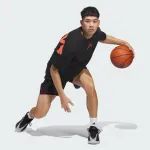 Шорты Adidas Anthony Edwards Crazy Light AOP, цвет Black - фото 3