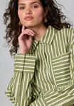 Блуза Next PETITE FIT LONG SLEEVE , Green White Stripe/Green - фото 3