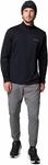 Columbia Men's Tech Knit 1/4 Zip, Black - фото 6
