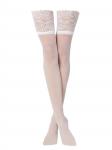 CALZEDONIA Колготки Hold-up в цвете White - фото