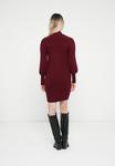 Платье ONLY ONLKATIA DRESS, Cabernet/Dark Red - фото 3