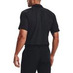 Рубашка поло iso-chill heather polo shirt 'black' Under Armour, черный - фото 4