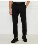 Брюки чинос david251d Slim fit Hugo, черный - фото