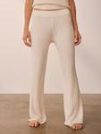 Расклешенные брюки About You Freya, крем - фото 2