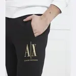 Спортивные брюки стандартного кроя Armani Exchange, черный - фото 4