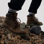 Ботинки унисекс темно-коричневые Cat - фото 5